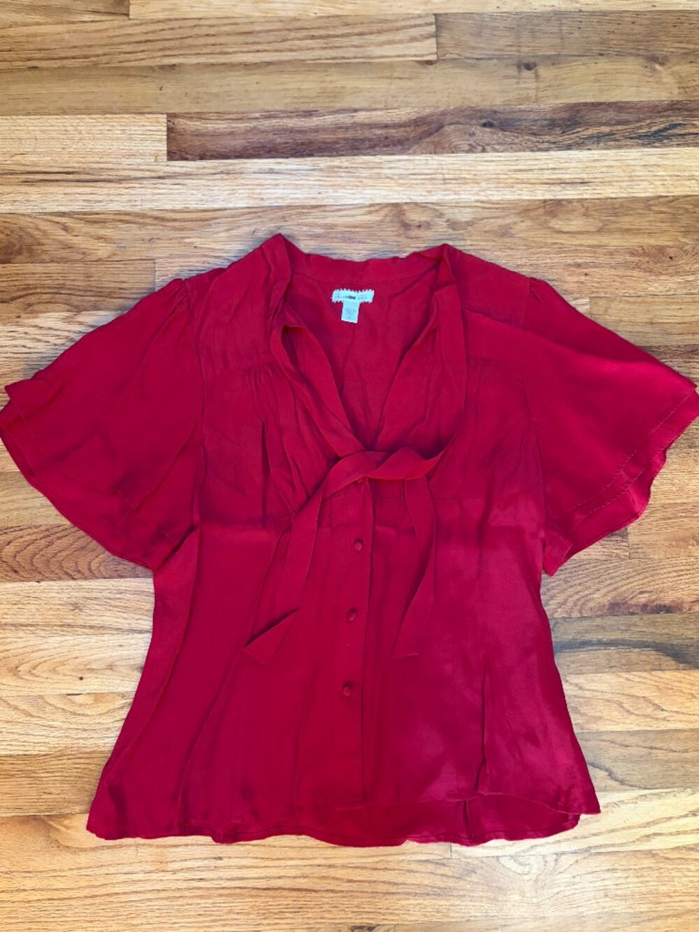 Kinchi Blue Red blouse